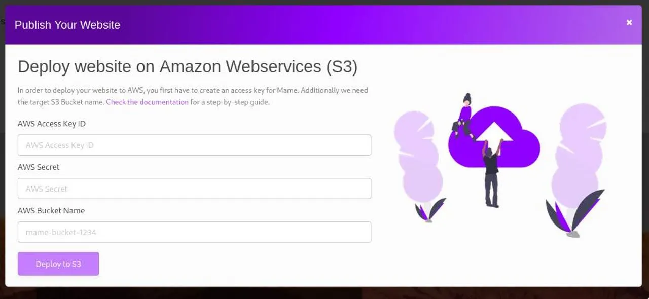 Deploy Website to Amazon Web Services (S3)
