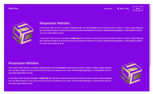 Responsive Websites with Mame